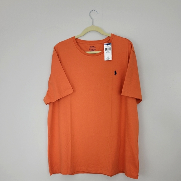 Polo Ralph Lauren Other - RALPH LAUREN Men's Orange Crew Neck T Shirt Size XXL